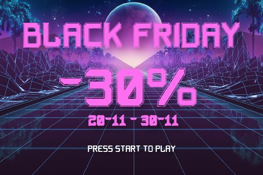 Black Friday & έφυγες με 30% έκπτωση!