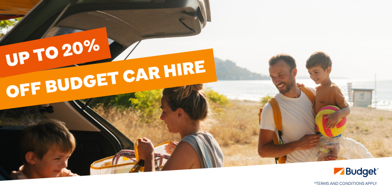 It’s the Budget early summer sale – drive with up to 20% off in ‘26