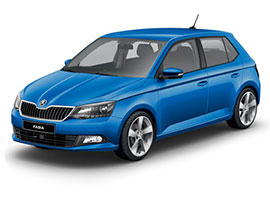 Bilexempel: Skoda Fabia (bilgrupp B) Bilexempel: Skoda Fabia (bilgrupp B)