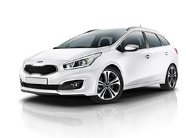 Bilexempel: Kia Ceed SW (bilgrupp G) Bilexempel: Kia Ceed SW (bilgrupp G)