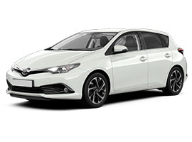 Bilexempel: Toyota Auris SW automat (bilgrupp K) Bilexempel: Toyota Auris SW automat (bilgrupp K)