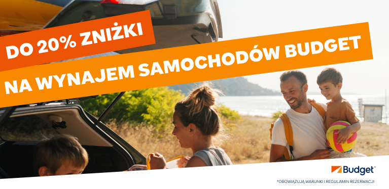 To letnia promocja Budget – jedź do 20% taniej w 2026