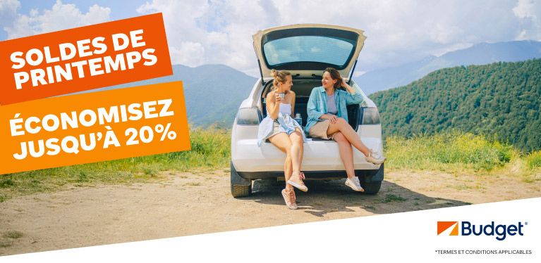 Offre du Printemps Budget : 20 % de réduction