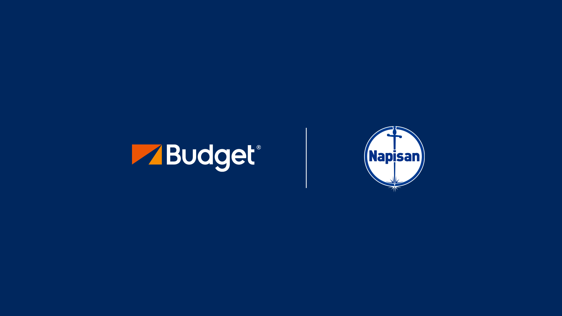 Per veicoli e uffici di noleggio sicuri e puliti Budget, con il supporto di Napisan