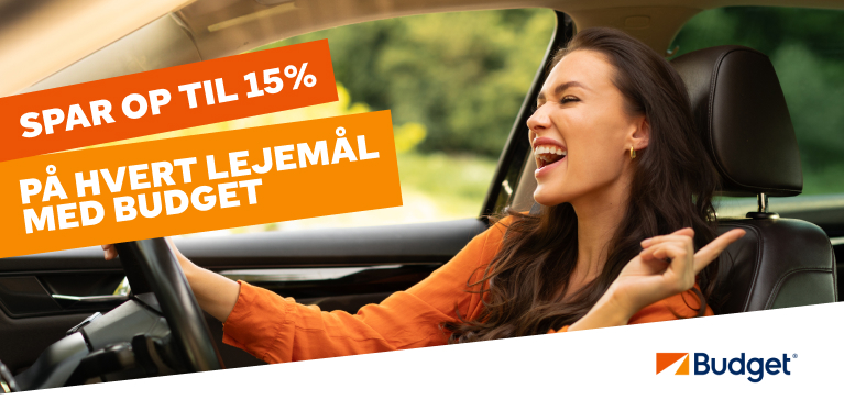 Efterårstilbud hos Budget: Spar op til 15 %