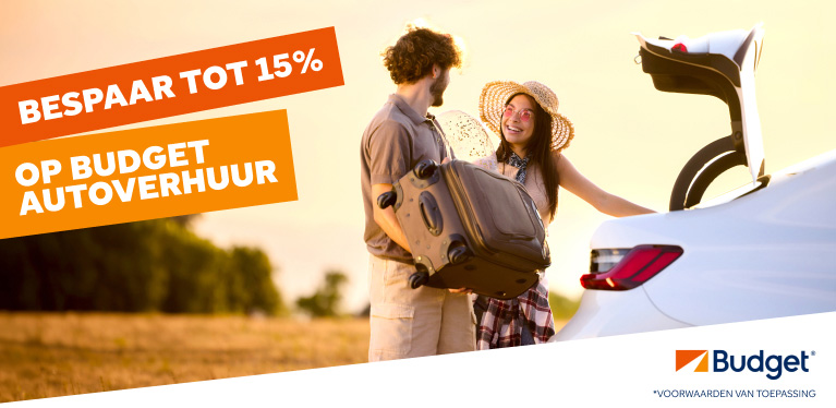 Het is de uitverkoop voor de nazomer van Budget – rijd NU met tot 15% korting
