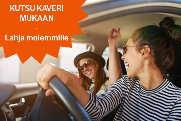 Tuo kaverisikin mukaan Klubiin - 20 saldoa kummallekin