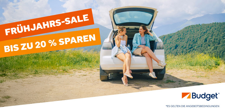 Spare mit Budget bis zu 20 % auf deinen Roadtrip