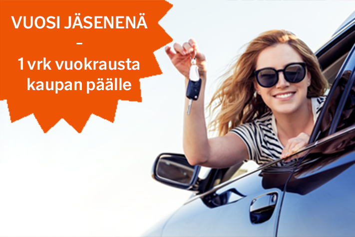 Vuosi jäsenenä -etu: Varaa 3, saat 4