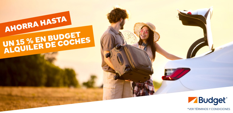 Es la oferta de final de verano de Budget: viaja con hasta un −15 % AHORA