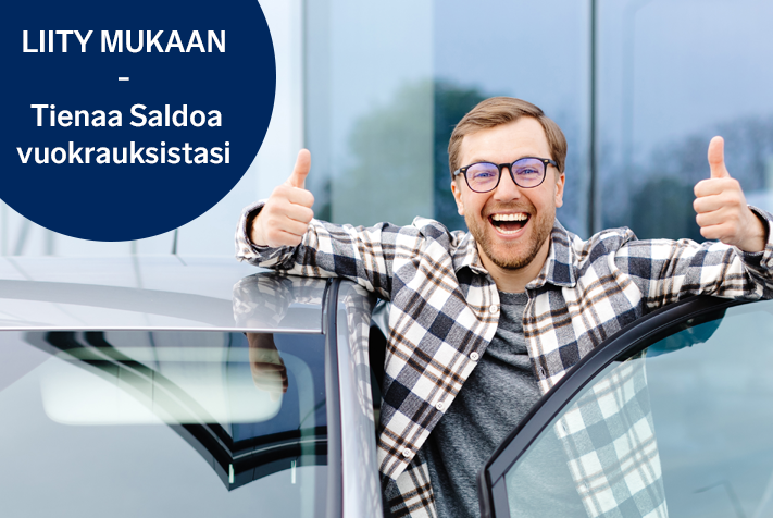 ​​​​​​​Saldoa jokaisesta vuokrauksestasi